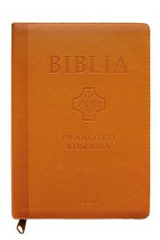 Okładka książki Biblia pierwszego Kościoła karmelowa paginatory