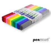 Bibuła marszczona mix kolorów 25x200cm (10szt). Wydawca: PENWORD. Dadada.pl Opakowanie Bibuła marszczona mix kolorów 25x200cm (10szt)