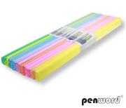 Bibuła marszczona pastel mix 50x200cm (10szt). Wydawca: PENWORD. Dadada.pl Opakowanie Bibuła marszczona pastel mix 50x200cm (10szt)