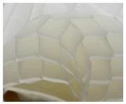 Opakowanie Bibuła przestrzenna biała 20x33cm