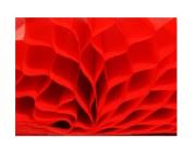 Opakowanie Bibuła przestrzenna czerwony 20x33cm