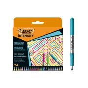 BIC Intensity Permanent Intense+Pastel+Metallic Markery Pudełko 24szt. Wydawca: Bic. Dadada.pl Opakowanie BIC Intensity Permanent Intense+Pastel+Metallic Markery Pudełko 24szt
