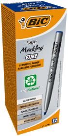 BIC Marking Fine Pocket ECOlutions Marker niebieski Pudełko 12szt. Wydawca: Bic. Dadada.pl Opakowanie BIC Marking Fine Pocket ECOlutions Marker niebieski Pudełko 12szt