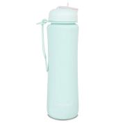 Opakowanie Bidon silikonowy 600ml Collpack Pump pudrowy miętowy