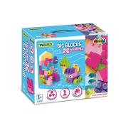 Opakowanie Big Blocks Pink klocki 26el