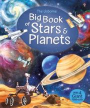 BIG BOOK OF STARS & PLANETS. Autor: Emily Bone. Dadada.pl Okładka książki BIG BOOK OF STARS & PLANETS