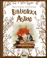 Bilioteka Astrid. Autor: Martin Widmark. Dadada.pl Okładka książki Bilioteka Astrid