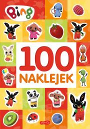 Bing. 100 naklejek. Autor: Opracowanie zbiorowe. Dadada.pl Okładka książki Bing. 100 naklejek
