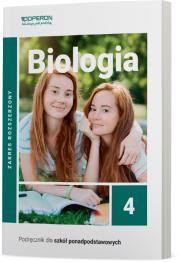 Biologia 4 podręcznik liceum i technikum zakres rozszerzony. Autor: Beata Jakubik, Renata Szymańska. Dadada.pl Okładka książki Biologia 4 podręcznik liceum i technikum zakres rozszerzony