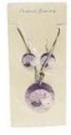 Opakowanie Biżuteria: naszyjnik i kolczyki