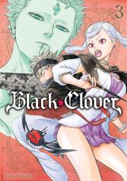 Black Clover. Tom 3. Autor: Yuuki Tabata. Dadada.pl Okładka książki Black Clover. Tom 3