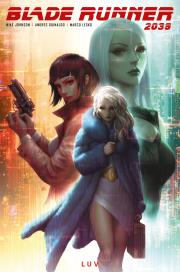 Blade Runner 2039. Tom 3. Autor: Mike Johnson, Mellow Brown, Andres Guinaldo. Dadada.pl Okładka książki Blade Runner 2039. Tom 3