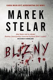 Blizny wyd. 2. Autor: Marek Stelar. Dadada.pl Okładka książki Blizny wyd. 2