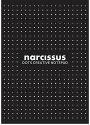 Blok A4 60k kropki czarny klejony z góry pakiet 6 sztuk. Wydawca: Narcissus. Dadada.pl Opakowanie Blok A4 60k kropki czarny klejony z góry pakiet 6 sztuk