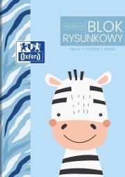 Blok rysunkowy A3/20K 120G Kids (10szt). Wydawca: Oxford. Dadada.pl Opakowanie Blok rysunkowy A3/20K 120G Kids (10szt)