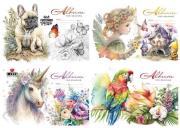 Opakowanie Blok rysunkowy A4/12K 100g/m2