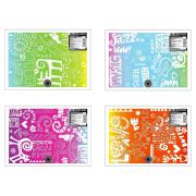 Opakowanie Blok rysunkowy A4/15K kolorowy Doodles (10sz)