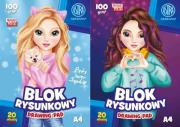 Opakowanie Blok rysunkowy A4/20K Emi&Sofi (10szt) ASTRA