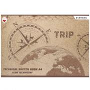 Opakowanie Blok techniczny A4/10K biały Trip (20szt)