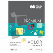 Blok techniczny kolorowy A4 Premium 220g Happy Color pakiet 20sztuk. Wydawca: HAPPY COLOR. Dadada.pl Opakowanie Blok techniczny kolorowy A4 Premium 220g Happy Color pakiet 20sztuk
