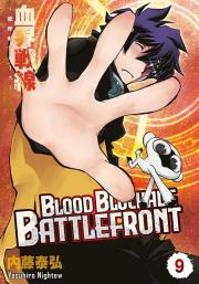Blood Blockade Battlefront. Tom 9. Autor: Yasuhiro Nightow. Dadada.pl Okładka książki Blood Blockade Battlefront. Tom 9