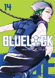 Blue Lock. Tom 14. Autor: Yusuke Nomura, Muneyuki Kaneshiro. Dadada.pl Okładka książki Blue Lock. Tom 14