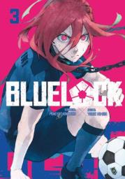 Blue Lock. Tom 3. Autor: Muneyuki Kaneshiro. Dadada.pl Okładka książki Blue Lock. Tom 3