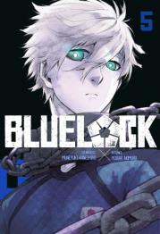 Blue Lock. Tom 5. Autor: Muneyuki Kaneshiro. Dadada.pl Okładka książki Blue Lock. Tom 5