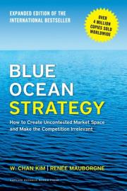 Blue Ocean Strategy, Expanded Edition. Autor: Renee A. Mauborgne. Dadada.pl Okładka książki Blue Ocean Strategy, Expanded Edition