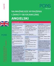 Błyskawicznie zwroty i wyrażenia angielskie A1-A2. Autor: Opracowanie zbiorowe. Dadada.pl Okładka książki Błyskawicznie zwroty i wyrażenia angielskie A1-A2