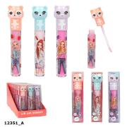 Opakowanie Błyszczyk pachnący z topem zwierzakiem Top Model 3wz BEAUTY&ME 12351A