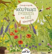 Okładka książki Boćki i zające. Zwierzęta na łące. Polne przygody