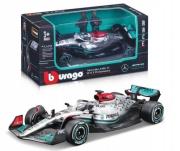 Opakowanie Bolid F1 Mercedes-AMG W13 E Hamilton 1:43 BBURAGO