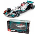 Opakowanie Bolid F1 Mercedes-AMG W13 E Russel 1:43 BBURAGO