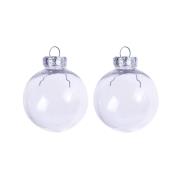 Opakowanie Bombka przeźroczysta zrób to sam 2 szt.