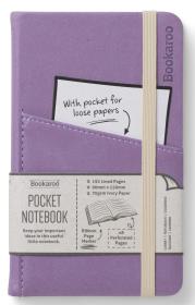 Opakowanie Bookaroo Notatnik Journal Pocket A6 - Jasny fiolet