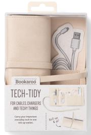 Opakowanie Bookaroo Travel tech-tidy - organizer podróżny beż