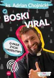 Boski viral. Autor: Chojnicki Adrian. Dadada.pl Okładka książki Boski viral