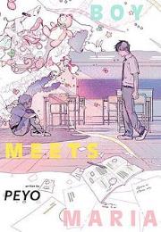Boy Meets Maria. Autor: Peyo. Dadada.pl Okładka książki Boy Meets Maria