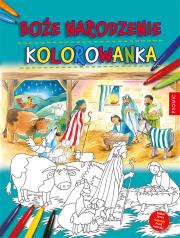 Okładka książki Boże Narodzenie - kolorowanka. Boże Narodzenie