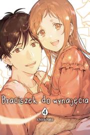 Braciszek do wynajęcia 4. Autor: Hako Ichiiro. Dadada.pl Okładka książki Braciszek do wynajęcia 4