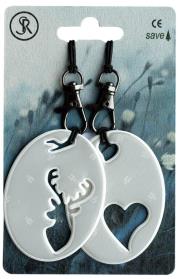 Opakowanie Breloczki odblaskowe The Cut Collection - Jeleń