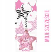 Opakowanie Brelok gwiazdka Moje Szczęście