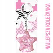 Opakowanie Brelok Gwiazdka Najlepsza Koleżanka