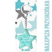 Opakowanie Brelok gwiazdka Najlepsza Przyjaciółka