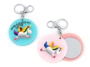 Opakowanie Brelok jednorożec z lusterkiem MIX