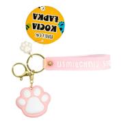 Opakowanie Brelok kocia łapka różowy