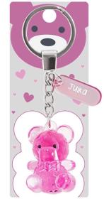 Opakowanie Brelok miś z imieniem - Julka