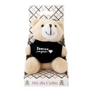 Opakowanie Brelok miś z koszulką. Zawsze razem