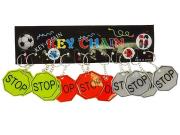 Brelok odblaskowy znak stop (12szt). Wydawca: ADAR. Dadada.pl Opakowanie Brelok odblaskowy znak stop (12szt)